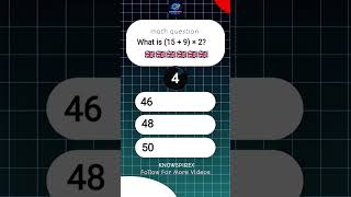 Most People Fail This 😏 | Hard Math Test #shorts