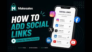 How To Add Social Link Web Page Tutorial 2026