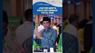 Jokowi Minta Erick Thohir Reformasi Total PSSI: Yang Paling Penting Ada Sebuah Transformasi