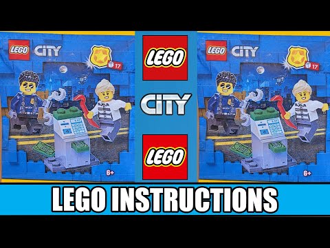 LEGO Instructions | City Magazine | 952304 | Policeman and Crook with ATM