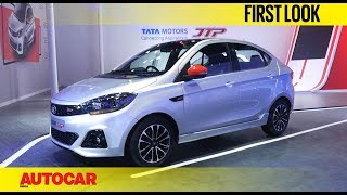 Tata Tigor JTP \& Tata Tiago JTP | Auto Expo 2018 | First Look | Autocar India