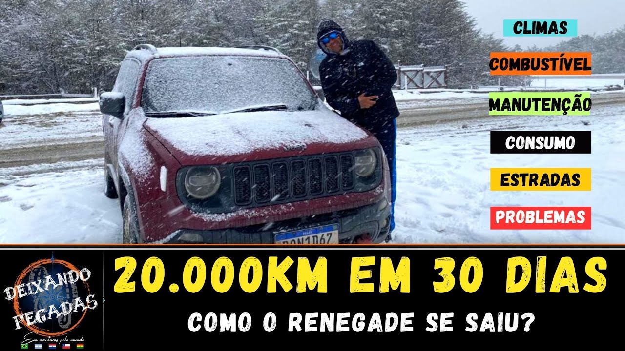 DESEMPENHO DO RENEGADE NA EXPEDIÇÃO
