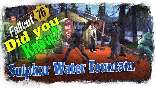 Fallout 76 Did You Know How to Cure Diseases for free?