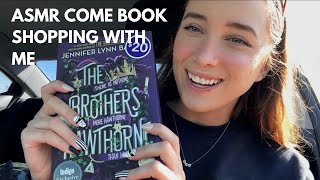 ASMR Come book shopping with me 📚 (Bookstore tap through, whispered)