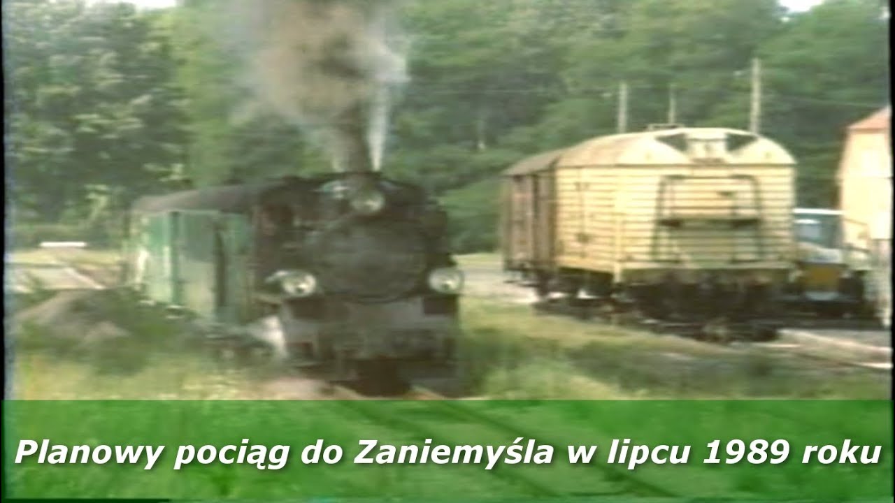 Średzka Kolej Dojazdowa w lipcu 1989 roku