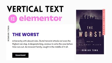 How to Add Vertical Text in Elementor 2023 | Elementor Tips and Tricks 2023