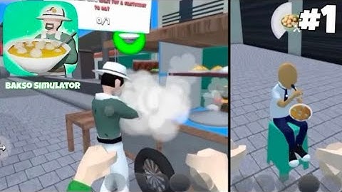 Bakso Simulator - Gameplay Walkthrough Part 1 - Tutorial & Beta v0.1 (PC, Mobile)