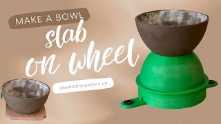 Slab + Wheel Classic Bowl - Learn Pottery Ceramics How-to
