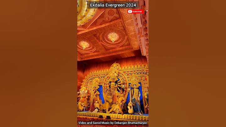 Ekdalia Evergreen 2024 Durga Thakur | Durga Puja Status | Sanatan Rudra Pal #shorts #durgapuja