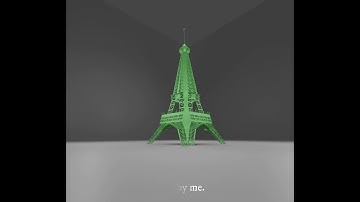 3D-Model of Eiffel Tower