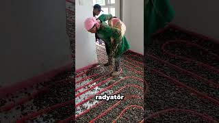 Enerji tasarruflu zemin ısıtması! 💰