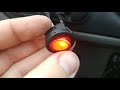 Установка кнопки / выключателя на авто