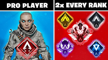 Can a Pro Player 1v2 EVERY RANK in Apex Legends