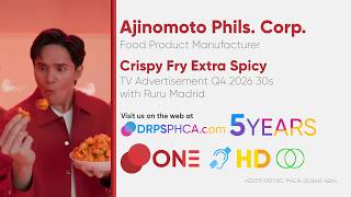 PH TV Ad: Ajinomoto Crispy Fry Extra Spicy feat. Ruru Madrid - Q4 2026 30s [CC/HD/ST]