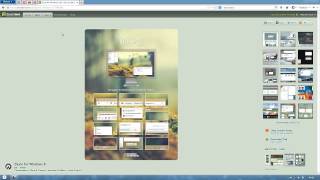 How to install a Windows 8 custom theme and start orb