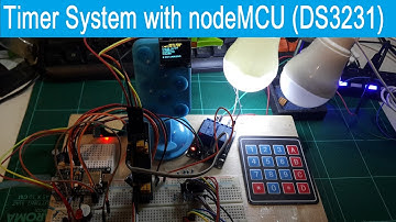 Timer system with nodeMCU (Turn on/off the power by setting the timer) , 2 periods timer / an relay