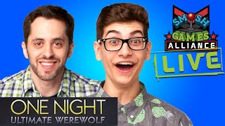 ONE NIGHT ULTIMATE WEREWOLF LIVE W SMOSH SQUAD (SGA Live)