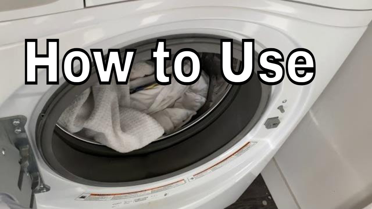How To Use a Whirlpool Washing Machine 