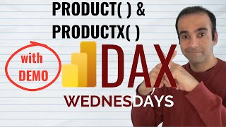 DAX Function PRODUCT & PRODUCTX | Learn How to Use PRODUCT & PRODUCTX | DAX Wednesdays #powerbi #bmw
