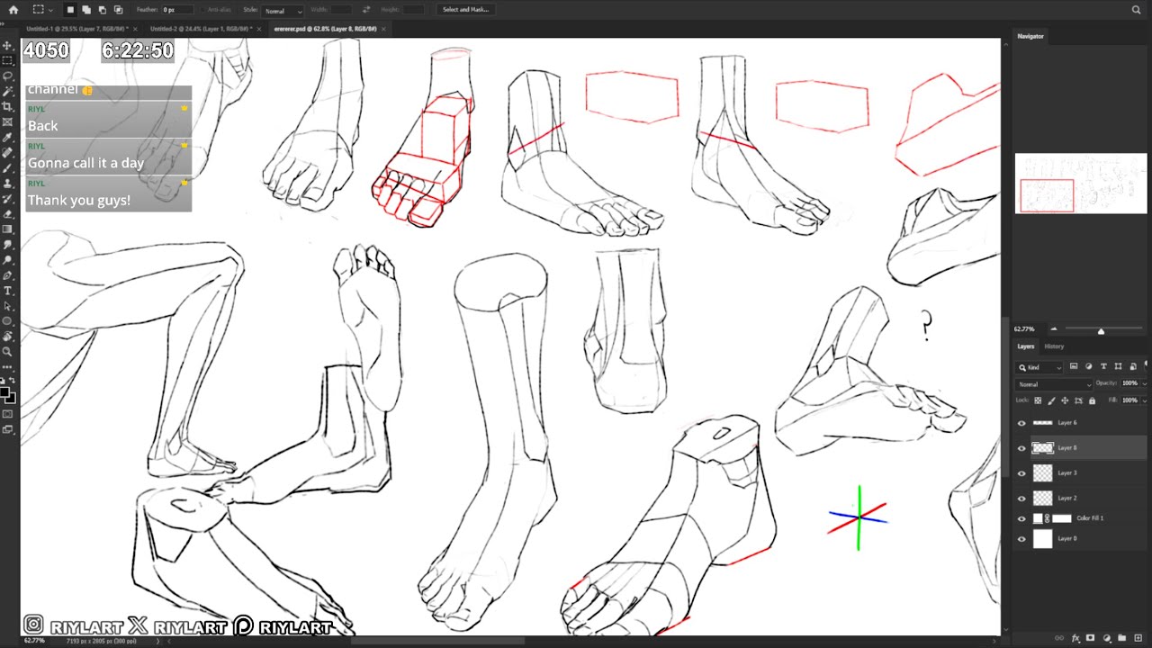 DRAWING PRACTICE DAY 300 | LEARNING FOOT ANATOMY - YouTube