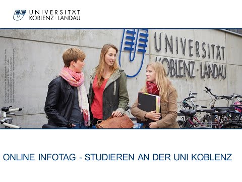 Online Info Tag - Studieren an der Uni Koblenz