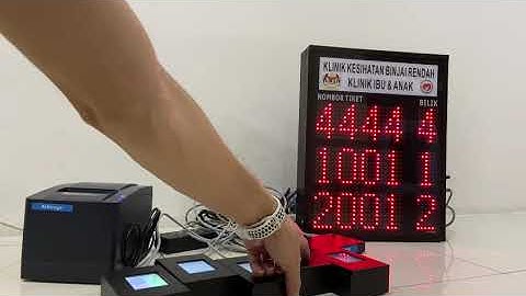 Queue Management System ( QMS ) for Klinik Kesihatan Binjai Rendah, Klinik Ibu dan Anak