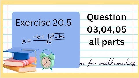 Class 10 New Maths book Ex:20.5 question 03,04 & 05 #class10maths #mathsnewbook #mathssindhboard