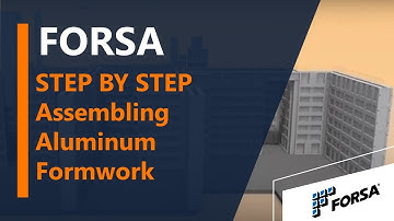 Step by Step - Assembling aluminium Formwork