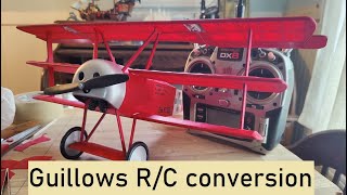 DR-1 Triplane RC Build & Fly - Guillows kit 204