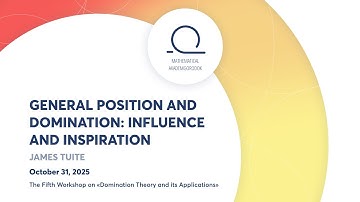 General position and domination: Influence and inspiration, James Tuite