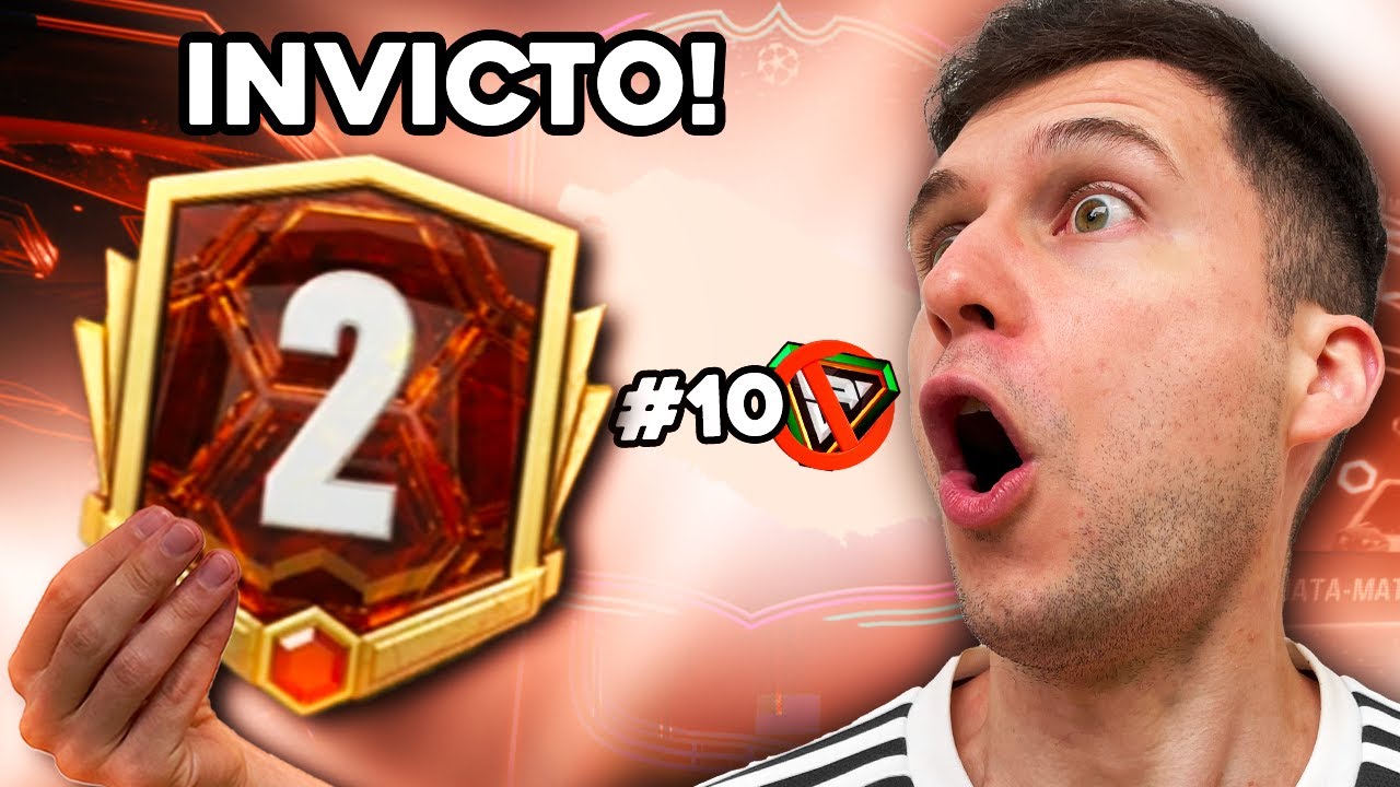 INCRÍVEL!! CHEGUEI INVICTO NA 2 DIVISÃO DO RIVALS COM UM TIME SEM FP #10 - EAFC 24 - UT