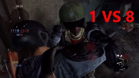 1 vs 8 Comeback - The Last of Us: Remastered Multiplayer (Bus Depot)