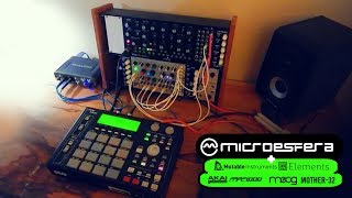 Akai MPC1000 - Record live and then change pattern! (Microesfera trick!)