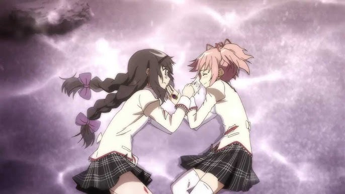 Puella Magi Madoka Magica Movie - Homura Crying Scenes - YouTube
