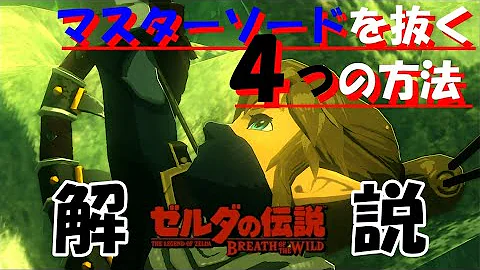 ゼルダの伝説ブレスオブザワイルドマスターソードバグ