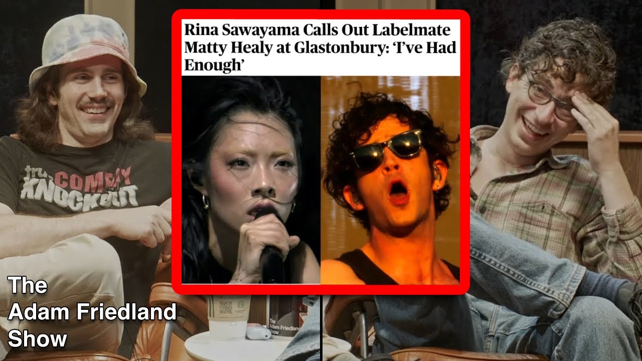 Rina Sawayama BLASTS Matty Healy and Adam Friedland at Glastonbury