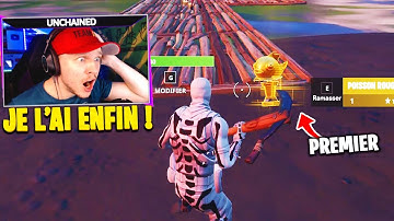 🔥 DÉFI : NOUS AVONS TROUVÉ LE POISSON MYTHIQUE ! Record FRANÇAIS (0.000001% de chance) FORTNITE