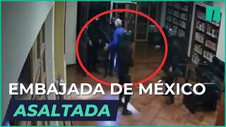 El vídeo que deja en EVIDENCIA a ECUADOR por el ASALTO A LA EMBAJADA de México | EL HUFFPOSTt