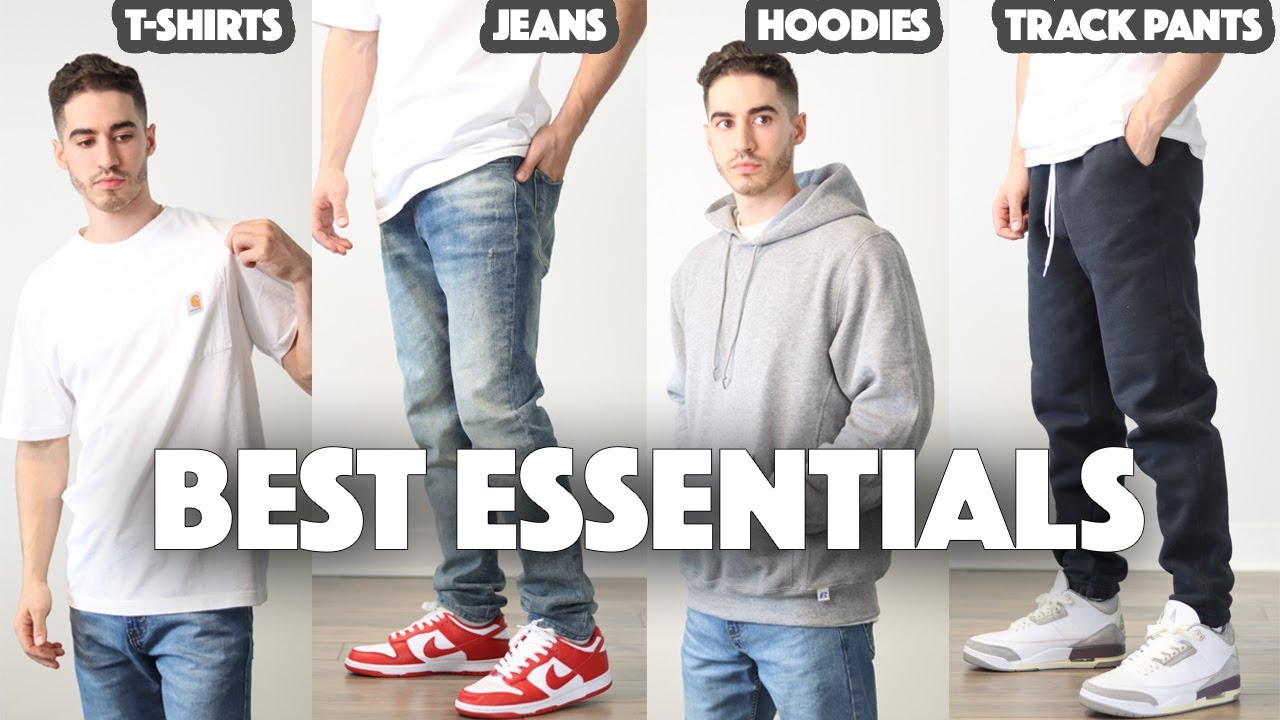 Essential clothing items EVERYONE needs - YouTube