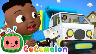 Wheels on the Bus (Recycling Truck Version) | CoComelon Nursery Rhymes \u0026 Kids Songs