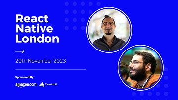 TV Apps in React Native - Giovanni Laquidara & Mo Javad | React Native London 66 (Nov 20)