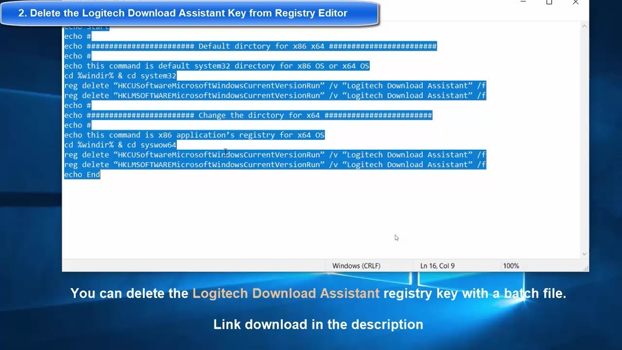 Update New There was a problem starting C:\\Windows\\System32\\LogiLDA.dll Error