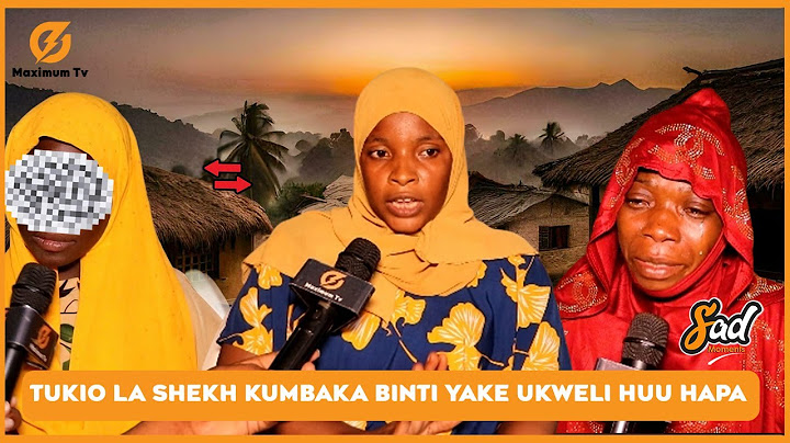 TUKIO LA SHEKHE KUMBAKA BINTI YAKE WA KUMZAA NA KUMPA UJAUZITO UKWELI WOTE WAJULIKANA HUU HAPA