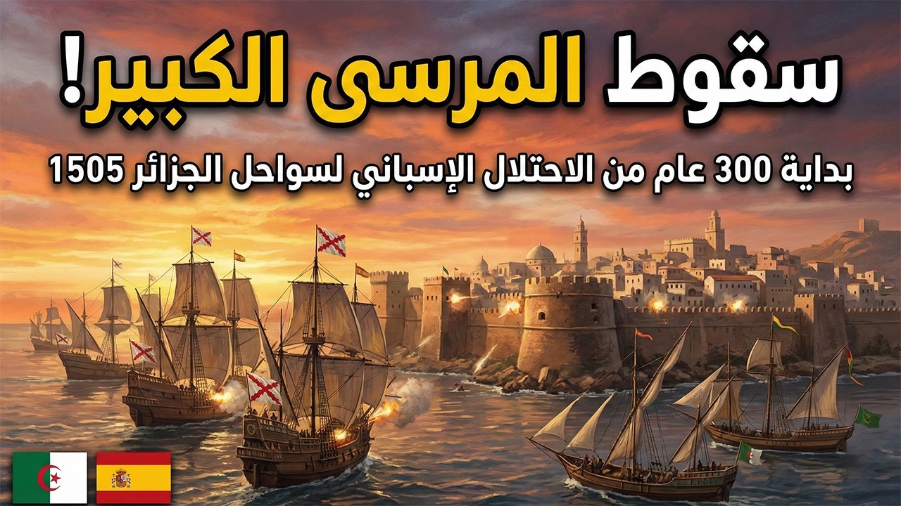 سقوط المرسى الكبير! بداية 300 عام من الاحتلال الإسباني لسواحل الجزائر 1505