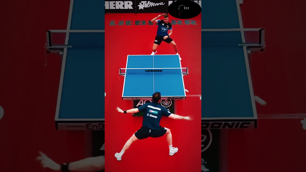 A beautiful comeback from a table tennis player! 