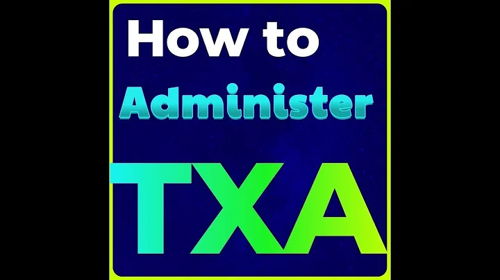 Administering TXA: Efficient Methods for Paramedics