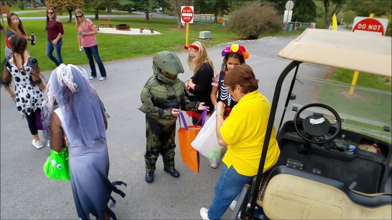 Elizabethtown/Hershey KOA, First Halloween weekend, Hershey PA Campgrounds