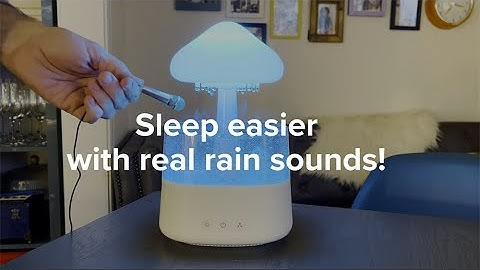 How to use a rain cloud humidifier