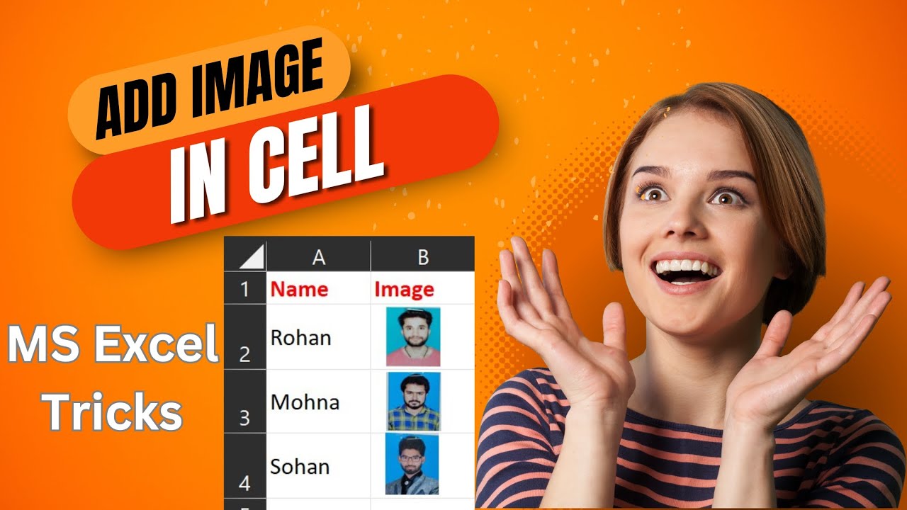 Add Image in Cell in Excel - YouTube