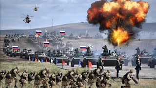 Today, the world is shocked, Russia's newest convoy of 2,244 tanks destroyed by Ukraine, arma3